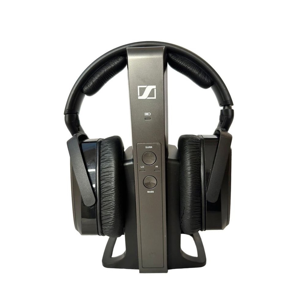 Sennheiser RS 175 Wireless Headphones Over-Ear Surround Sound Bass Boost Black